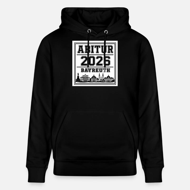 Abitur-2026-Bayreuth - Stanley/Stella Unisex Bio-Hoodie CRUISER - Schwarz