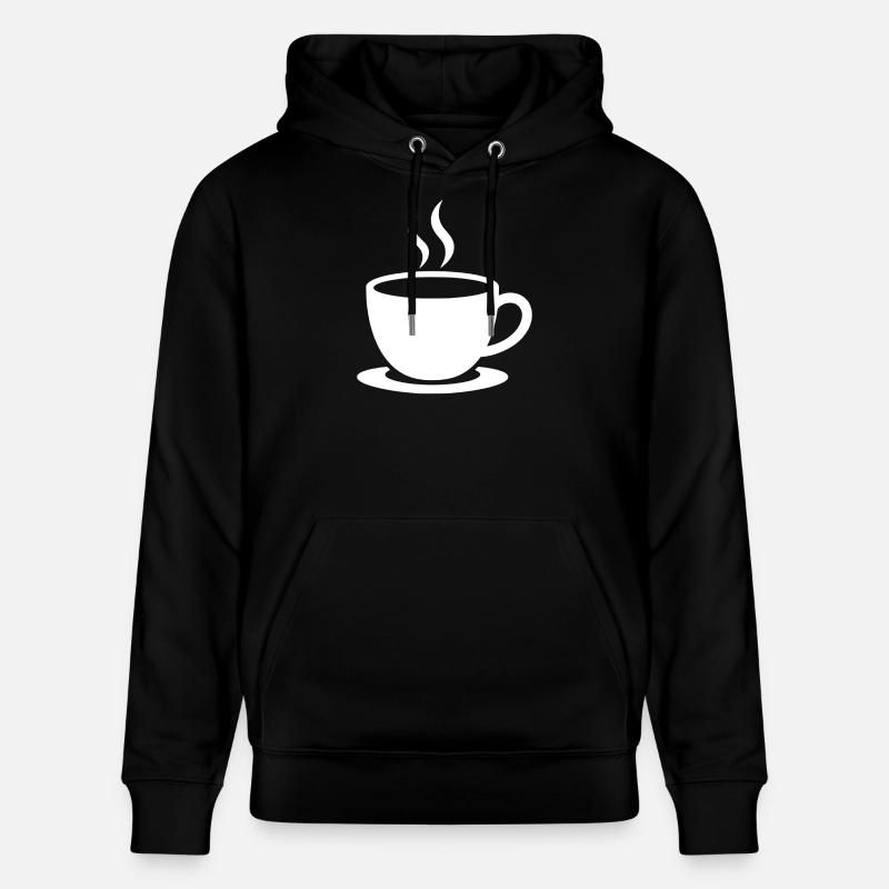 Kaffee - Stanley/Stella Unisex Bio-Hoodie CRUISER - Schwarz