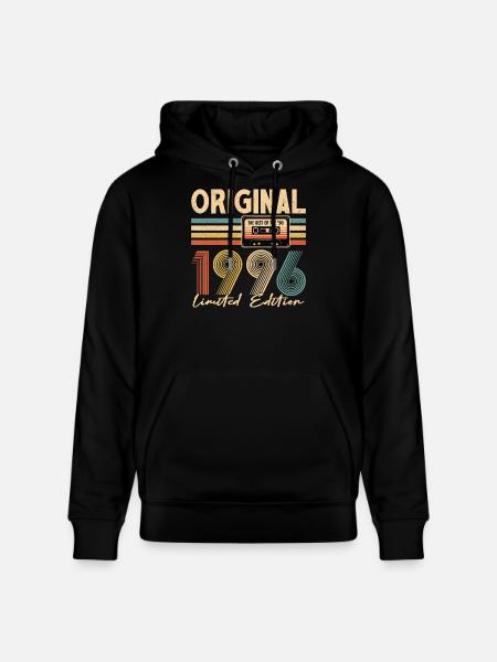 30e anniversaire, 30 ans - Sweat à capuche bio CRUISER Stanley/Stella Unisexe - noir