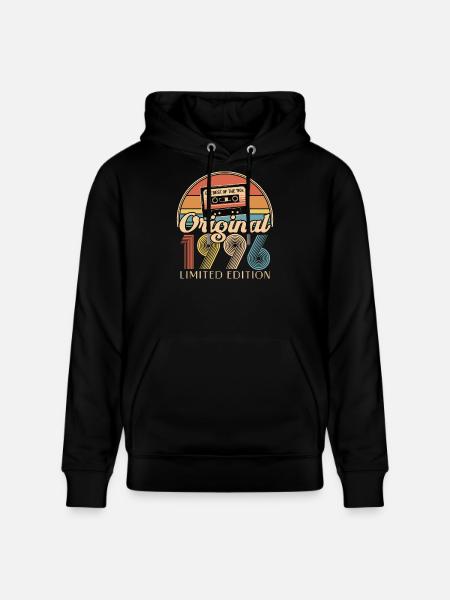 30e anniversaire, 30 ans - Sweat à capuche bio CRUISER Stanley/Stella Unisexe - noir