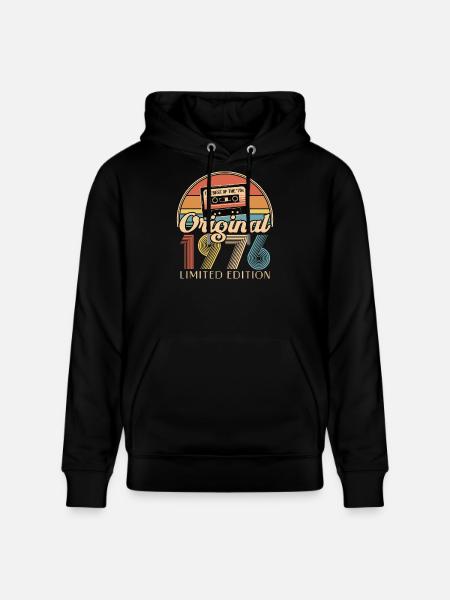 50th birthday, 50 years - Stanley/Stella CRUISER Unisex Organic Hoodie - black