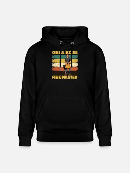 Barbecue-Master-BBQ-Koch - Stanley/Stella Unisex Bio-Hoodie CRUISER  - Schwarz