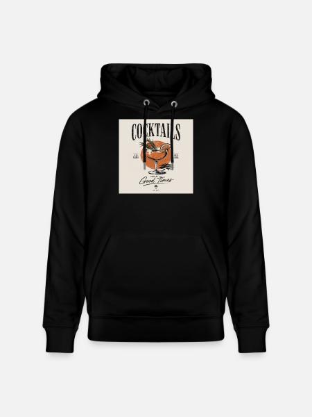 26e11f36-4164-440f-a72e-b2c2f3585322 - Stanley/Stella Unisex Bio-Hoodie CRUISER  - Schwarz