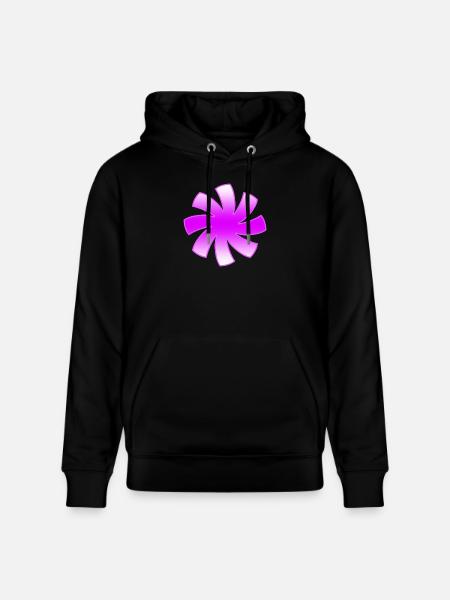 Blumen - Stanley/Stella Unisex Bio-Hoodie CRUISER - Schwarz