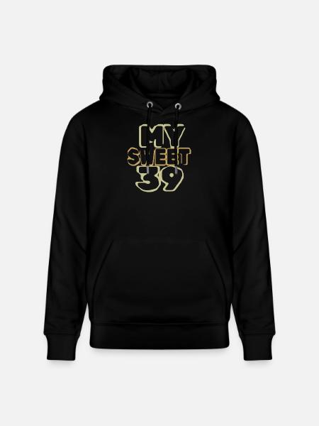 39 - Stanley/Stella CRUISER Unisex Organic Hoodie - black