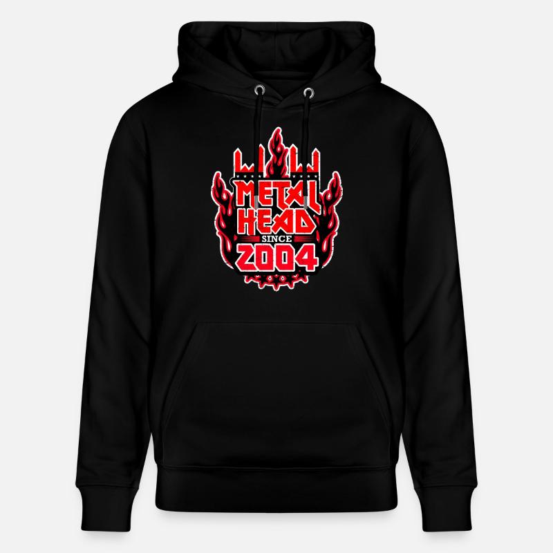 METALHEAD depuis 2004 - Sweat à capuche bio CRUISER Stanley/Stella Unisexe - noir