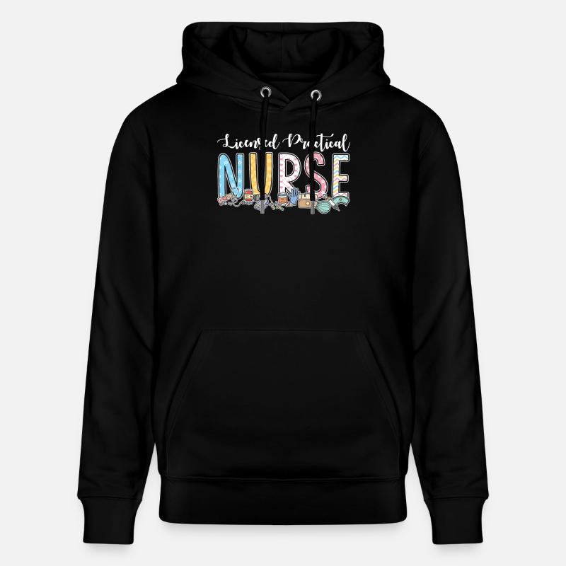 Infirmière auxiliaire autorisée - Sweat à capuche bio CRUISER Stanley/Stella Unisexe - noir