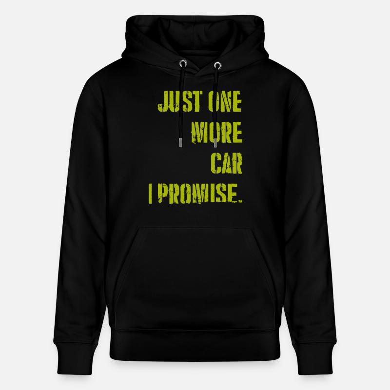 Nur noch ein CAR, versprochen - Stanley/Stella Unisex Bio-Hoodie CRUISER  - Schwarz