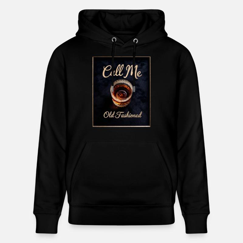 Appelez-moi Whisky à l’ancienne drôle - Sweat à capuche bio CRUISER Stanley/Stella Unisexe - noir