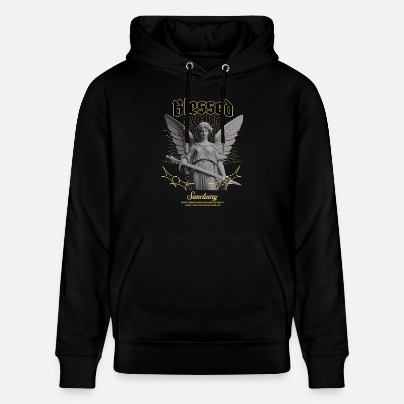 Engel Mighty Streetwear Design - Sweat à capuche bio CRUISER Stanley/Stella Unisexe - noir