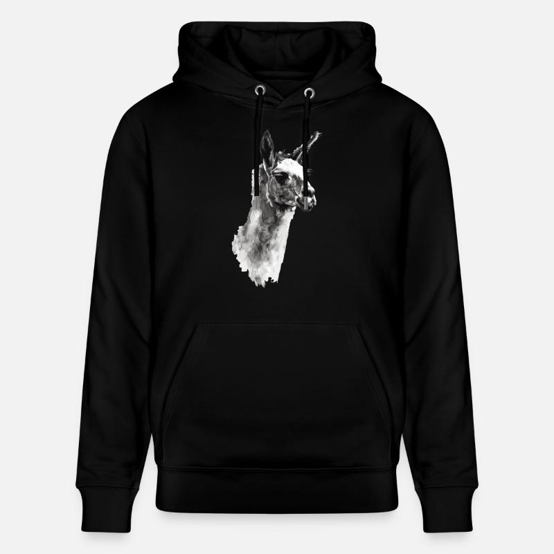 Lama - Sweat à capuche bio CRUISER Stanley/Stella Unisexe - noir