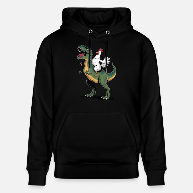 Poulet - Sweat à capuche bio CRUISER Stanley/Stella Unisexe - noir