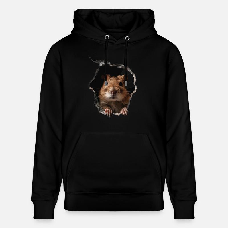 Agouti - Sweat à capuche bio CRUISER Stanley/Stella Unisexe - noir