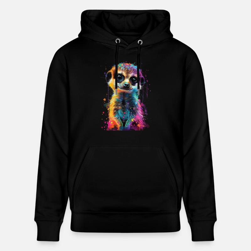 Suricate - Sweat à capuche bio CRUISER Stanley/Stella Unisexe - noir