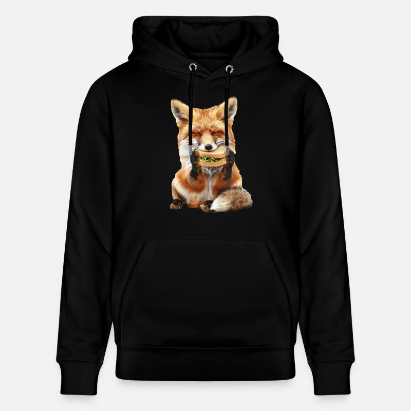 Fuchs - Stanley/Stella Unisex Bio-Hoodie CRUISER - Schwarz
