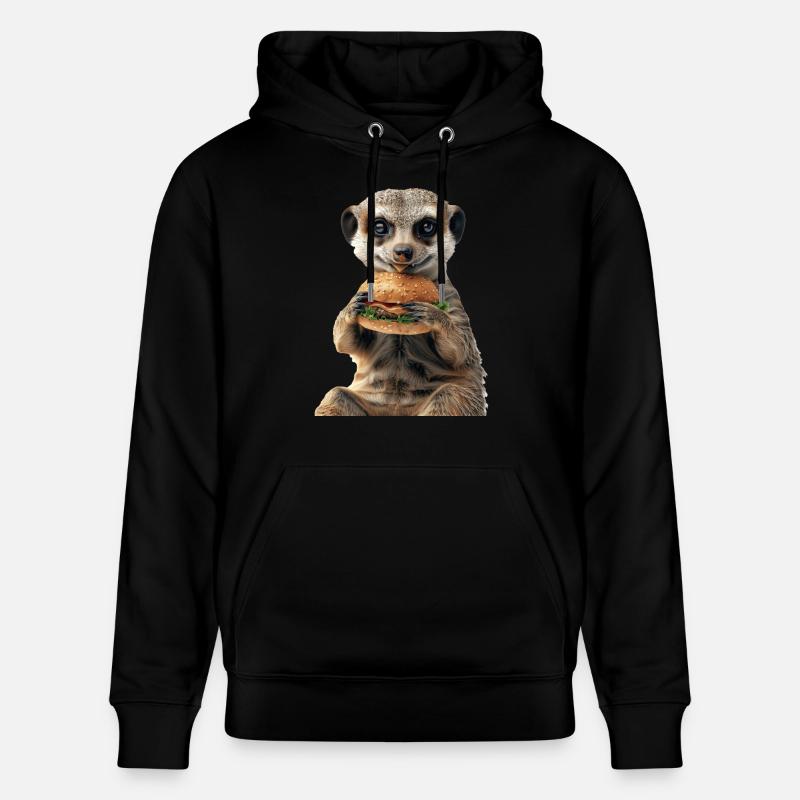 Erdmännchen - Stanley/Stella Unisex Bio-Hoodie CRUISER  - Schwarz