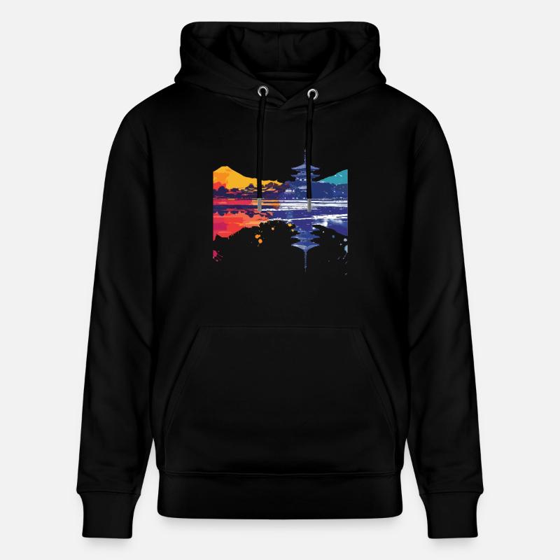 Kamakura - Stanley/Stella Unisex Bio-Hoodie CRUISER - Schwarz