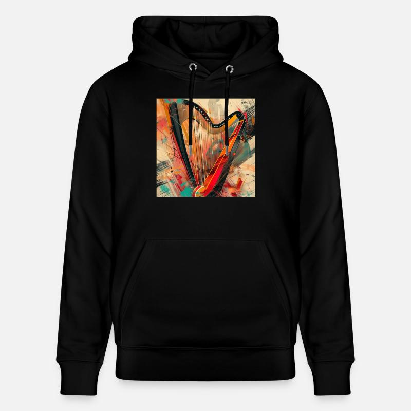 Harpe - Sweat à capuche bio CRUISER Stanley/Stella Unisexe - noir