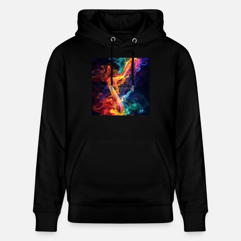 Harpe - Sweat à capuche bio CRUISER Stanley/Stella Unisexe - noir