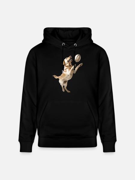 Labrador Retriever - Stanley/Stella Unisex Bio-Hoodie CRUISER  - Schwarz