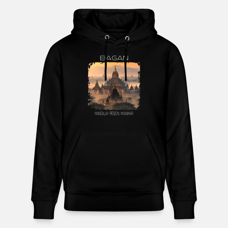 Bagan - Stanley/Stella Unisex Bio-Hoodie CRUISER - Schwarz