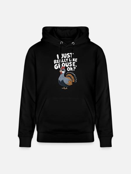 Auerhahn - Stanley/Stella Unisex Bio-Hoodie CRUISER - Schwarz