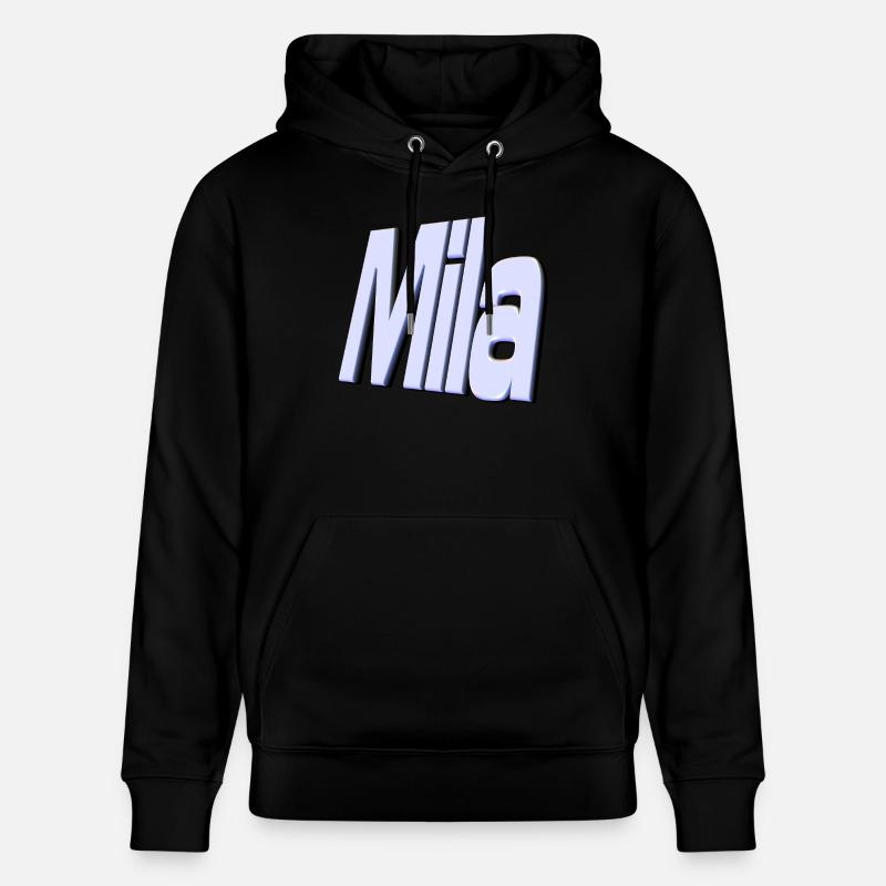 Mila - Sweat à capuche bio CRUISER Stanley/Stella Unisexe - noir