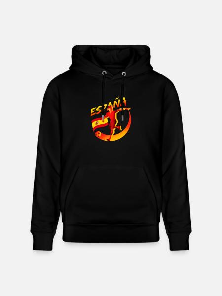 ESPANA - SOCCER SHIRT - Stanley/Stella CRUISER Unisex Organic Hoodie - black