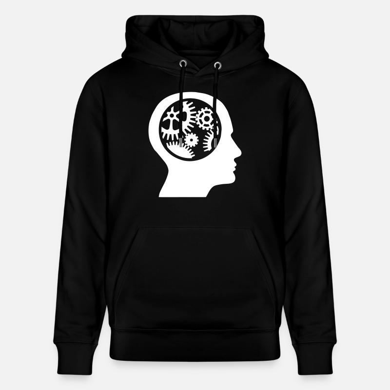 Vitesse dans la tête - Sweat à capuche bio CRUISER Stanley/Stella Unisexe - noir