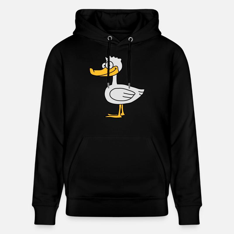 Duck - Sweat à capuche bio CRUISER Stanley/Stella Unisexe - noir