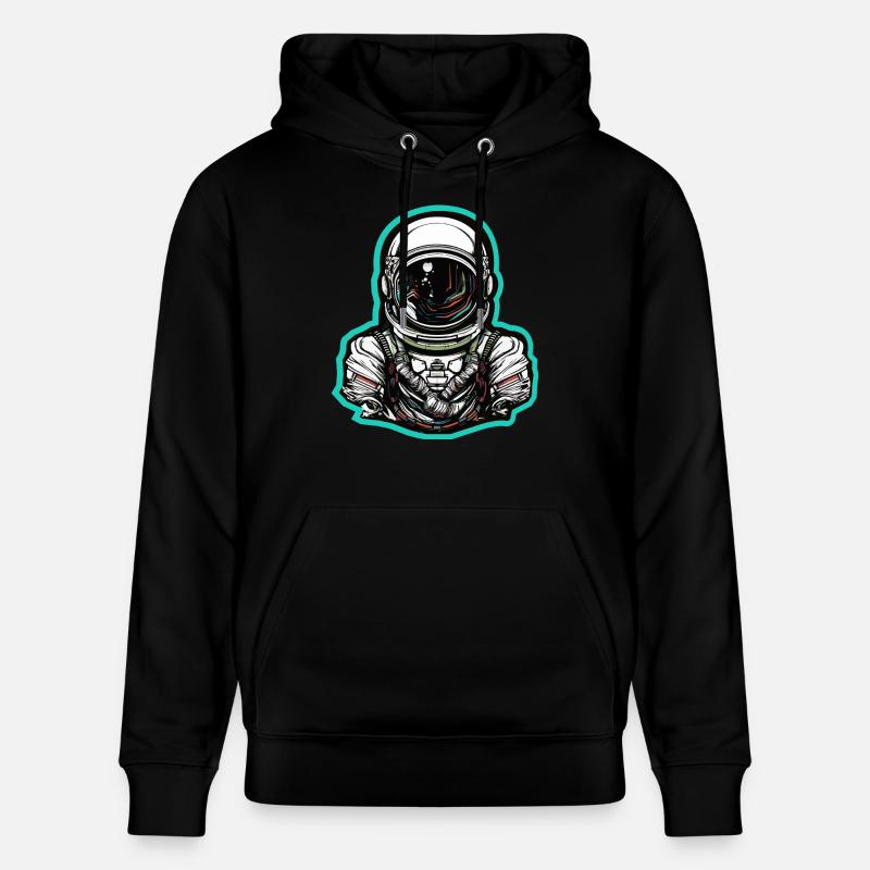 Astronaute - Sweat à capuche bio CRUISER Stanley/Stella Unisexe - noir