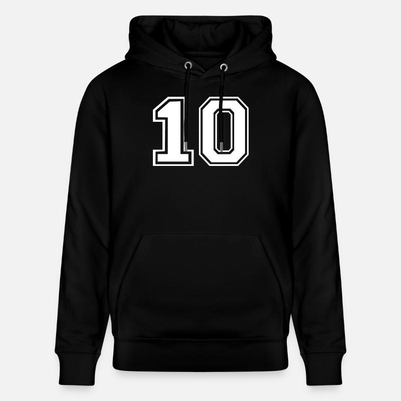 10 - Sweat à capuche bio CRUISER Stanley/Stella Unisexe - noir