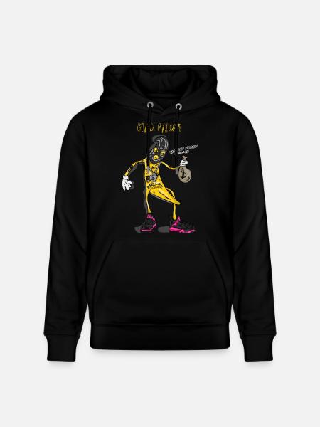 BANANA OG - Stanley/Stella CRUISER Unisex Organic Hoodie - black
