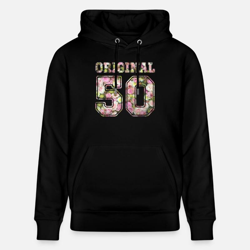 50 d'origine - Sweat à capuche bio CRUISER Stanley/Stella Unisexe - noir
