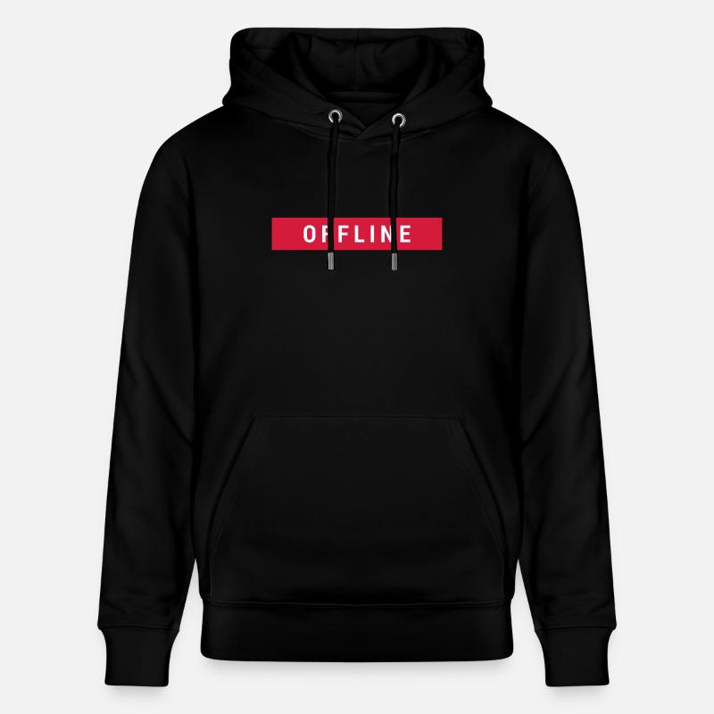 OFFLINE - Stanley/Stella Unisex Bio-Hoodie CRUISER  - Schwarz