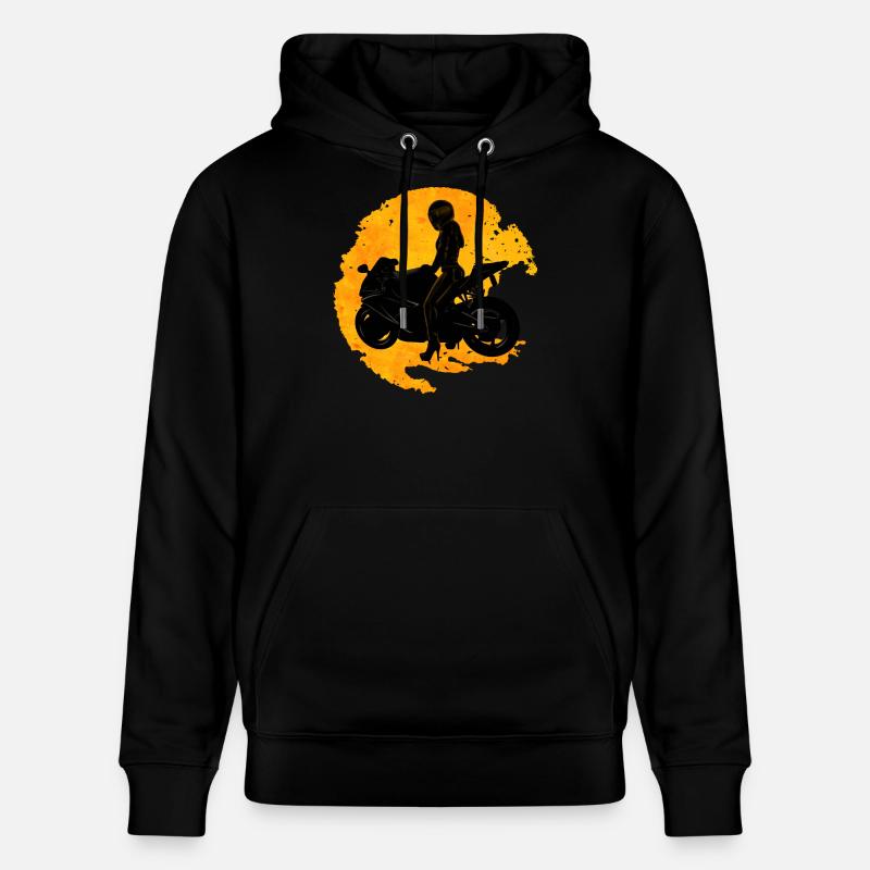 Motorcycle - Sweat à capuche bio CRUISER Stanley/Stella Unisexe - noir