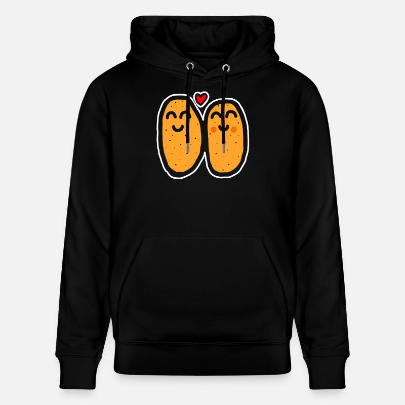 Chemise Amant De Pommes De Terre - Sweat à capuche bio CRUISER Stanley/Stella Unisexe - noir
