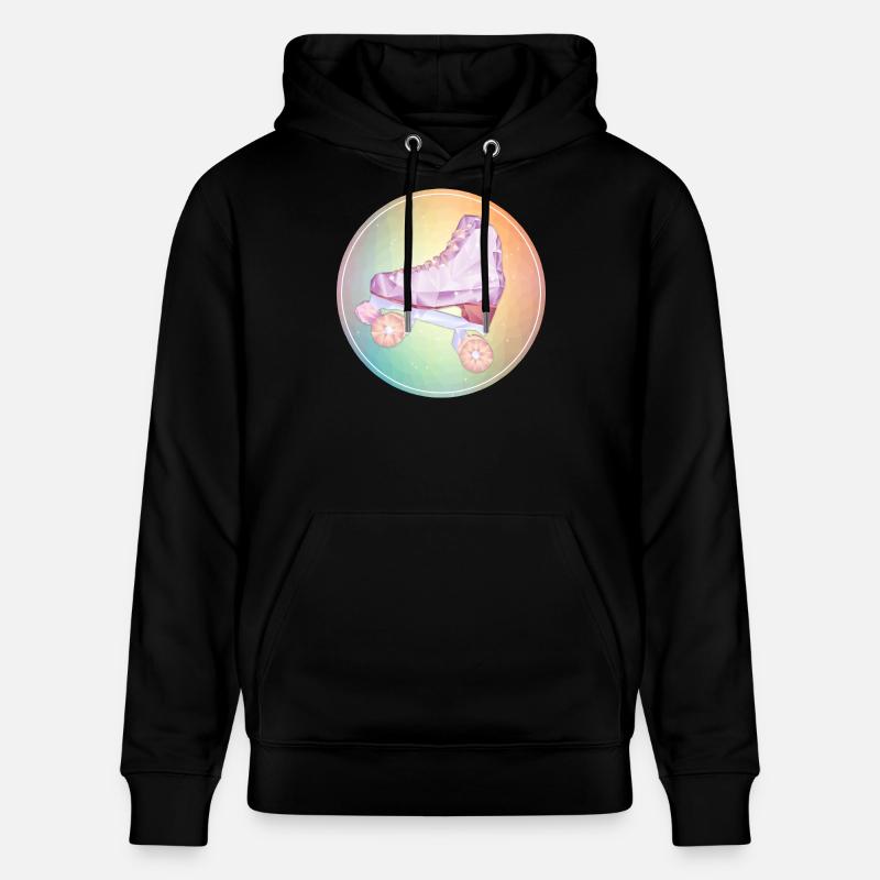 patin roller disco - Sweat à capuche bio CRUISER Stanley/Stella Unisexe - noir