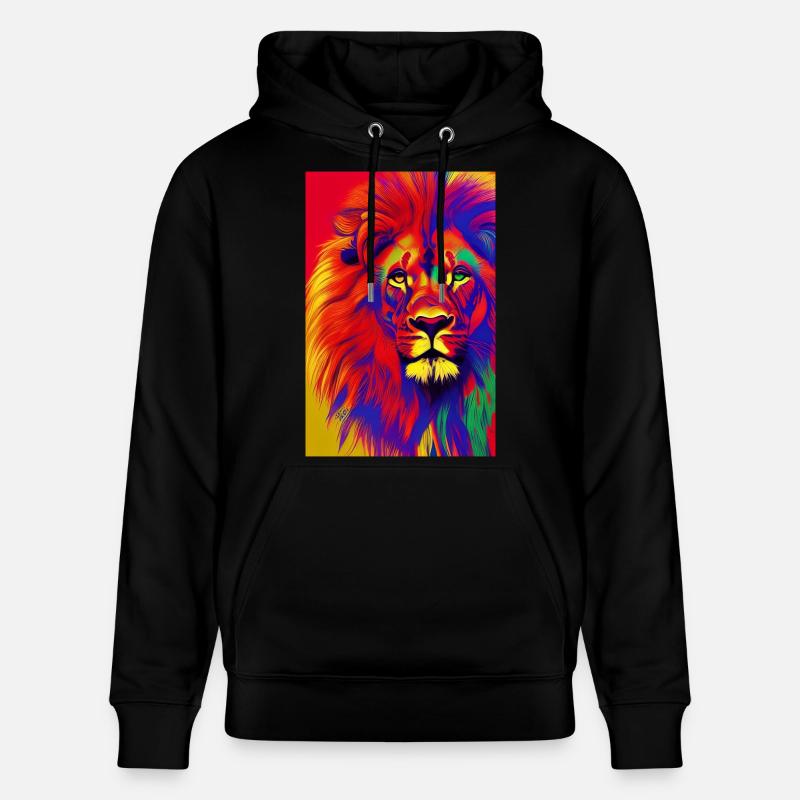 Le Roi Lion - Sweat à capuche bio CRUISER Stanley/Stella Unisexe - noir