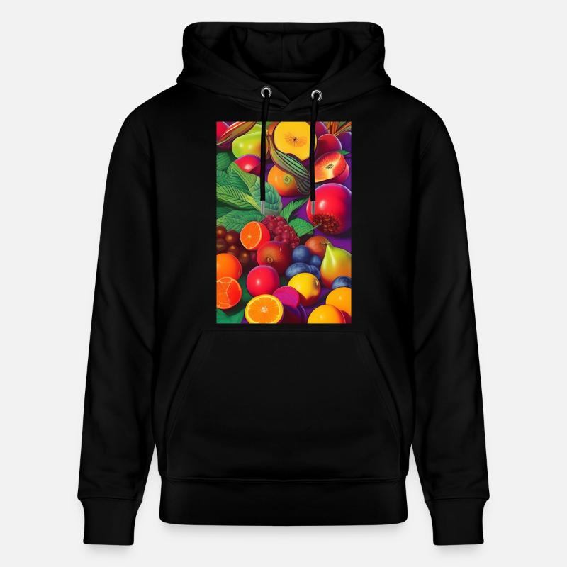 Fruit - Sweat à capuche bio CRUISER Stanley/Stella Unisexe - noir