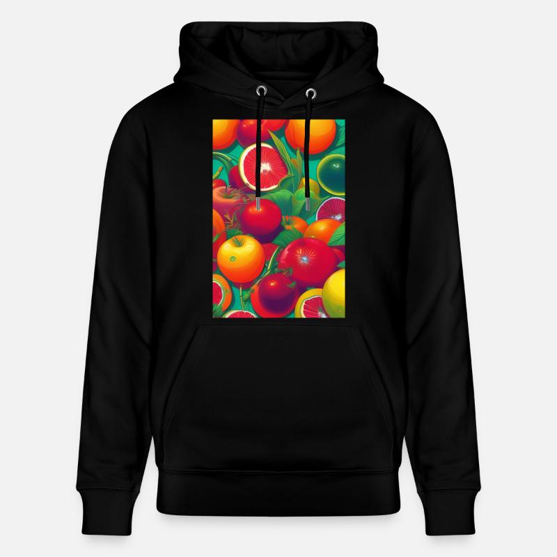 Fruit - Sweat à capuche bio CRUISER Stanley/Stella Unisexe - noir