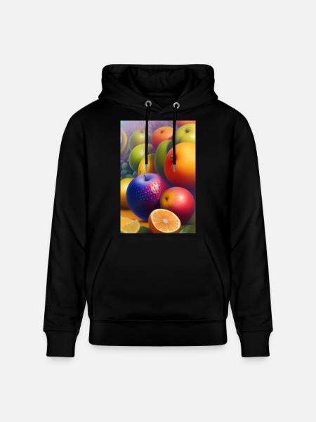 Fruit - Sweat à capuche bio CRUISER Stanley/Stella Unisexe - noir