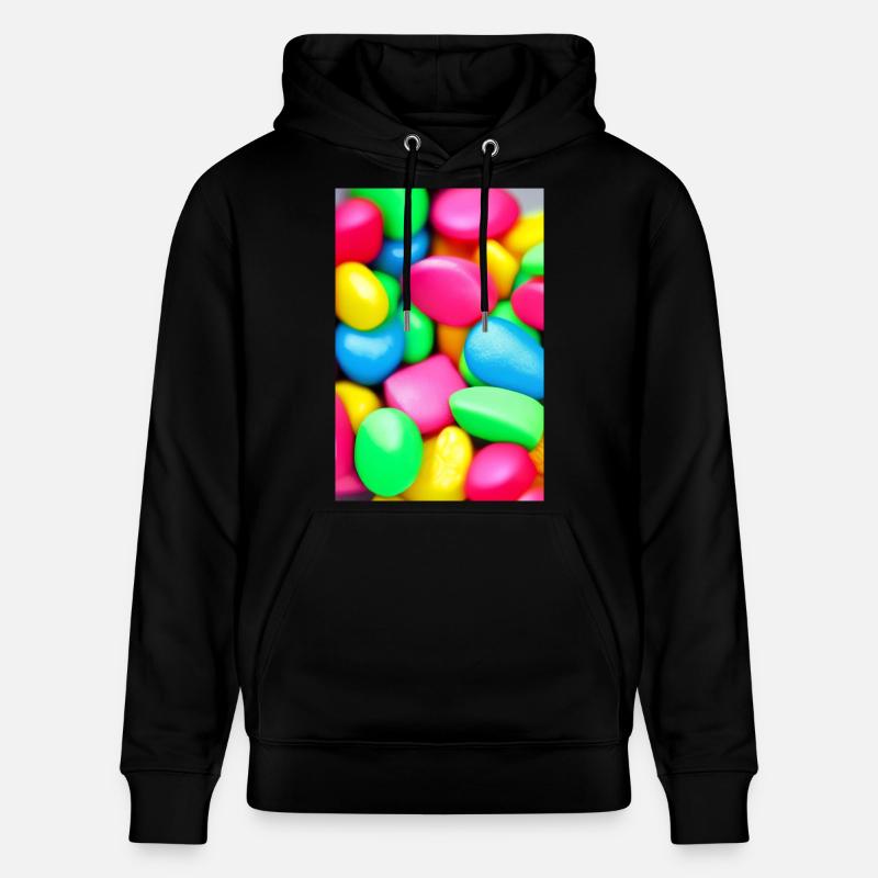 Bonbons - Stanley/Stella Unisex Bio-Hoodie CRUISER  - Schwarz