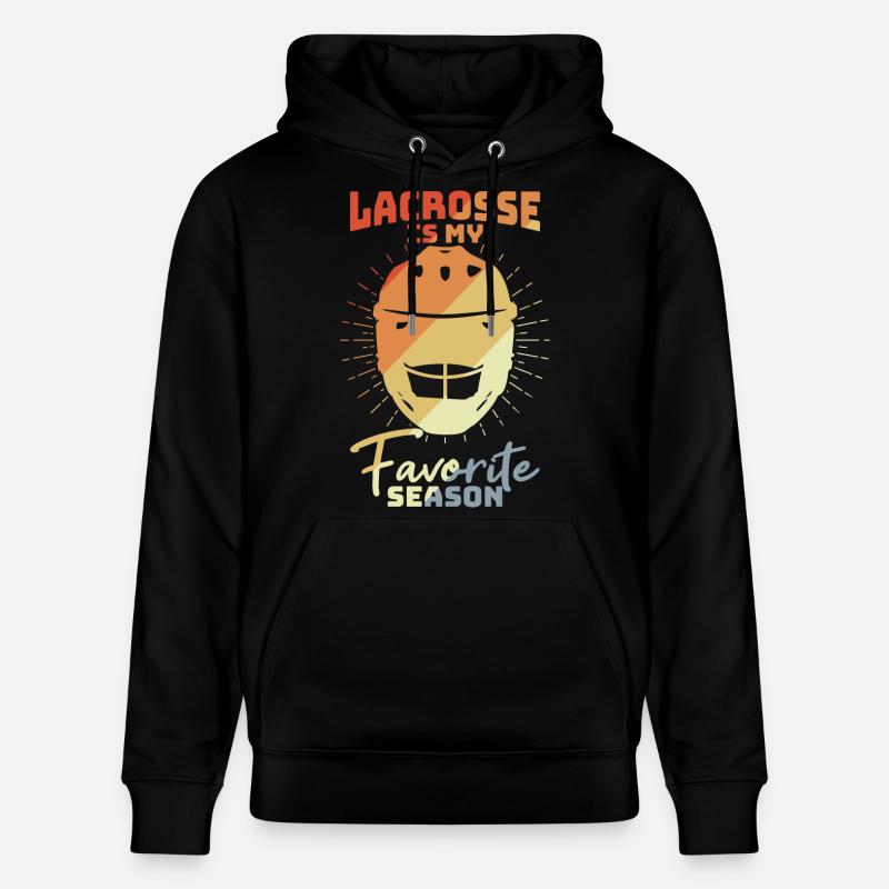 Motivation de la crosse - Sweat à capuche bio CRUISER Stanley/Stella Unisexe - noir