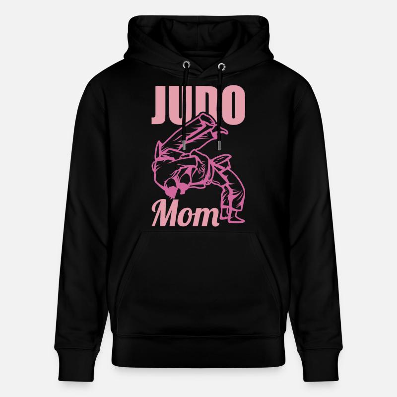 Mère de judo - Sweat à capuche bio CRUISER Stanley/Stella Unisexe - noir