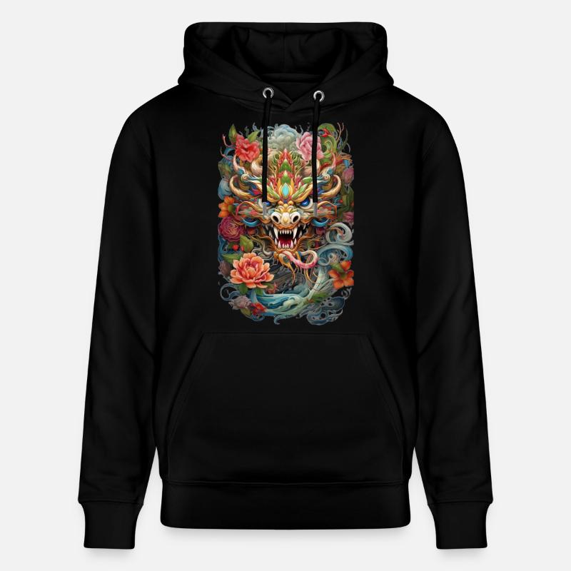 Dragon - Sweat à capuche bio CRUISER Stanley/Stella Unisexe - noir