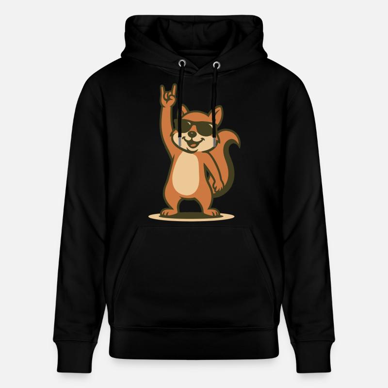 Rock’n’Roll Casse-Noisette - Sweat à capuche bio CRUISER Stanley/Stella Unisexe - noir