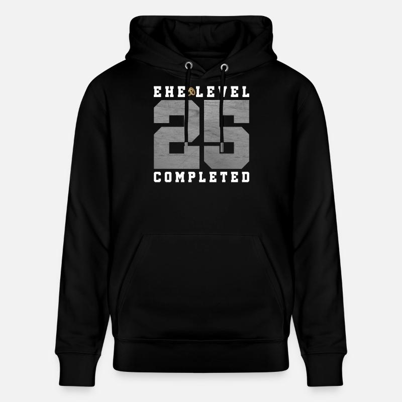 25e anniversaire de mariage - Sweat à capuche bio CRUISER Stanley/Stella Unisexe - noir