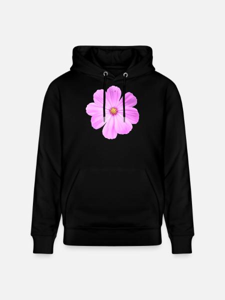 fleur - Sweat à capuche bio CRUISER Stanley/Stella Unisexe - noir