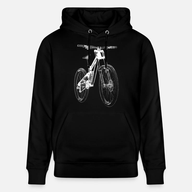 Fahrrad Xray - Stanley/Stella Unisex Bio-Hoodie CRUISER - Schwarz